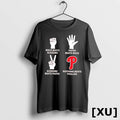 Official Nothing Beats Phillies Hands Rock Beats Scissors Paper Beat Rock Tshirts Sweater Unisex