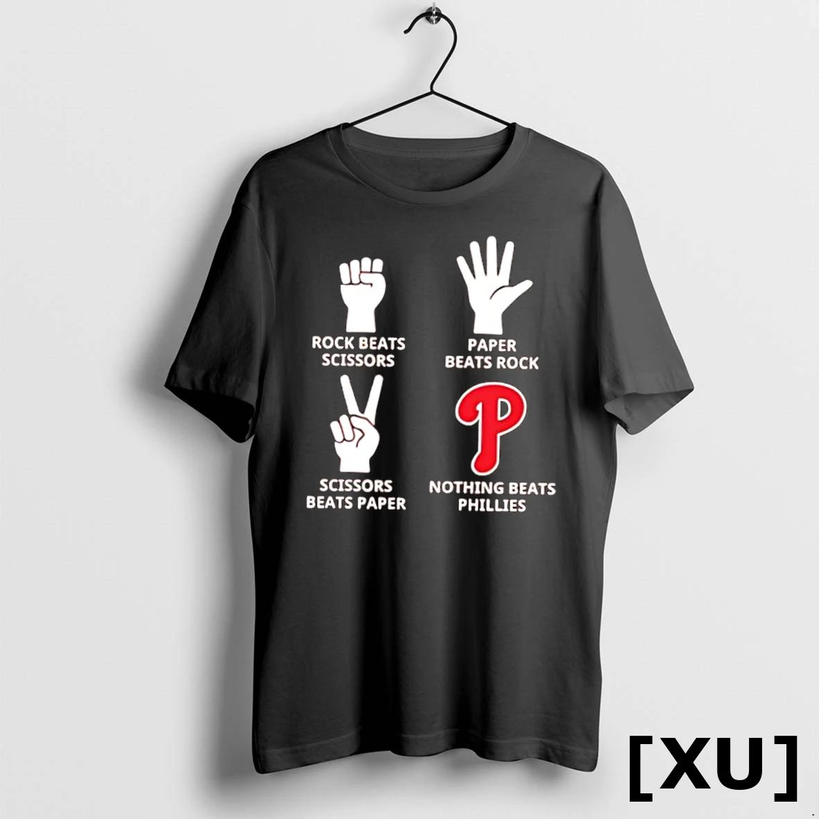Official Nothing Beats Phillies Hands Rock Beats Scissors Paper Beat Rock Tshirts Sweater Unisex