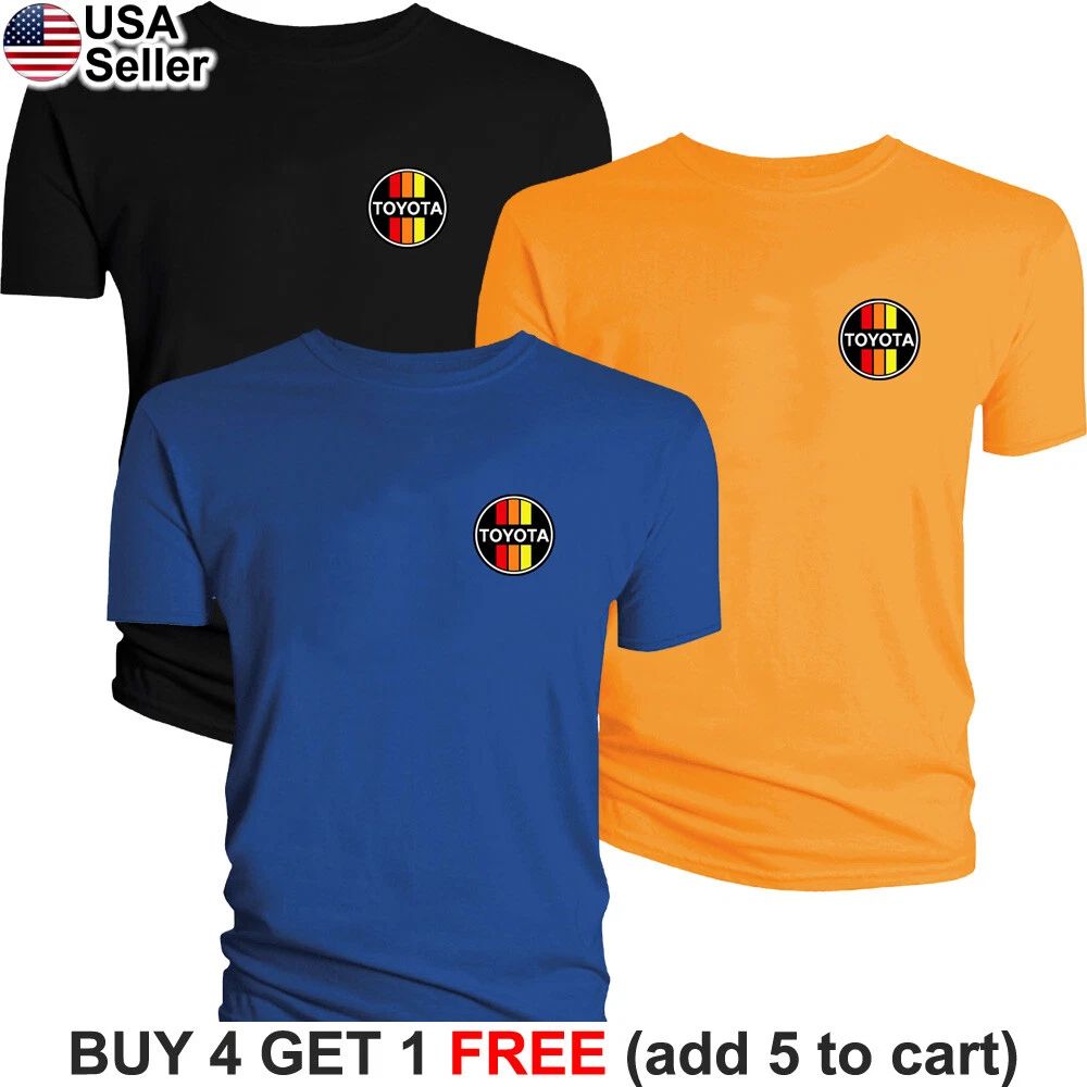 Toyota Retro Logo Sport Racing TRD Truck Development Corolla Chest BTY03 Unisex