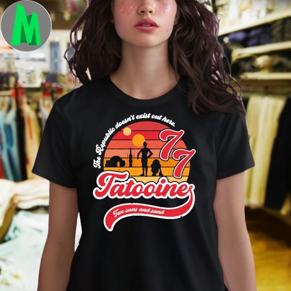 The Republic Doesn’t Exist Out Here two suns and sand Shirt Unisex