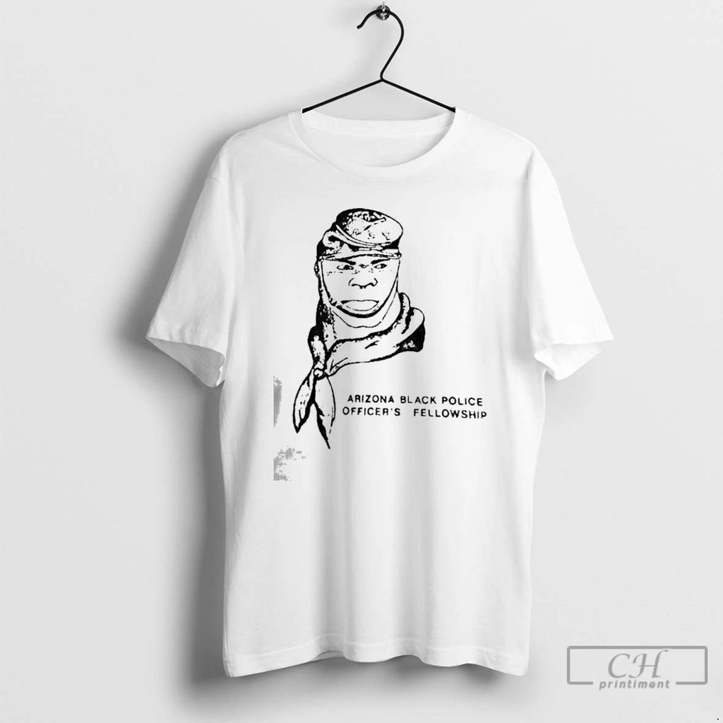 Classic Arizona Black Police Officers Fellowship T Shirts Unisex