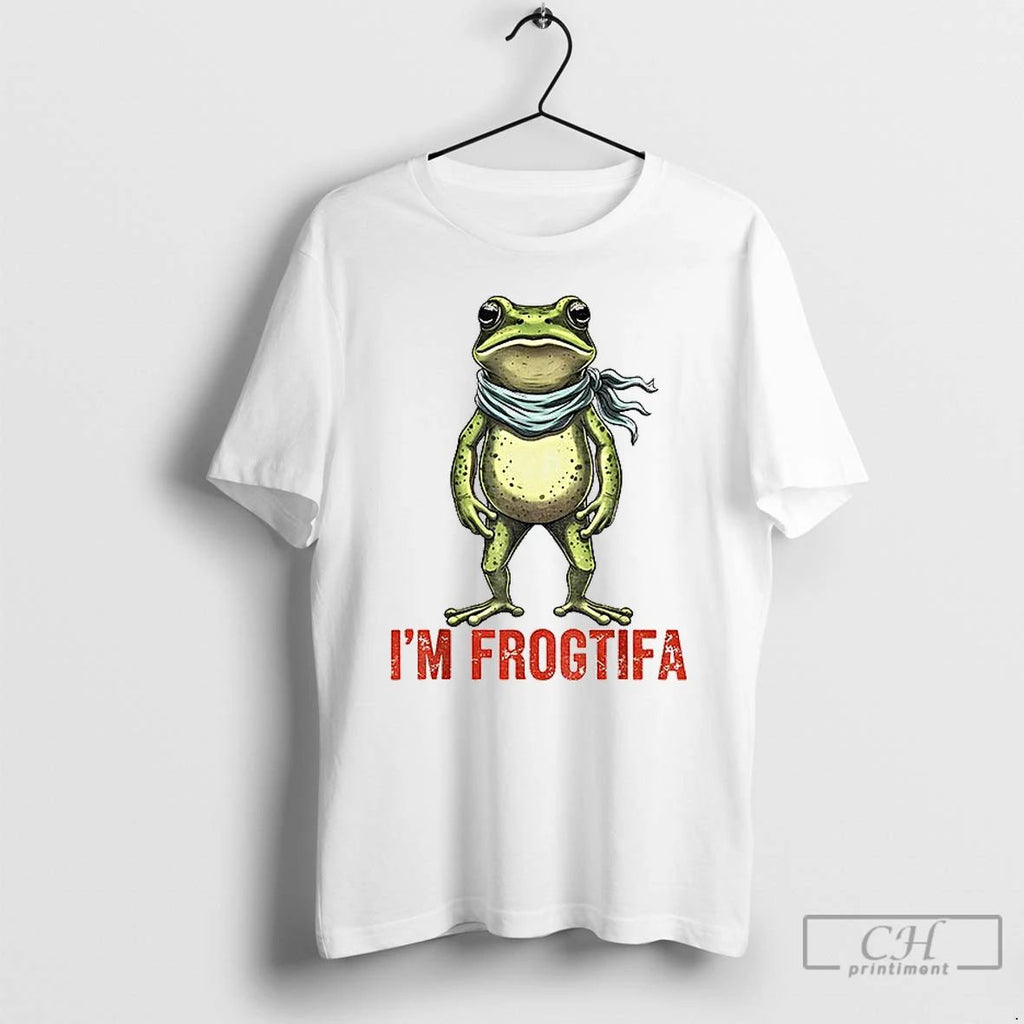 Classic Portland Freedom Frog Im Frogtifa Anti Ice Resistance T Shirts Unisex