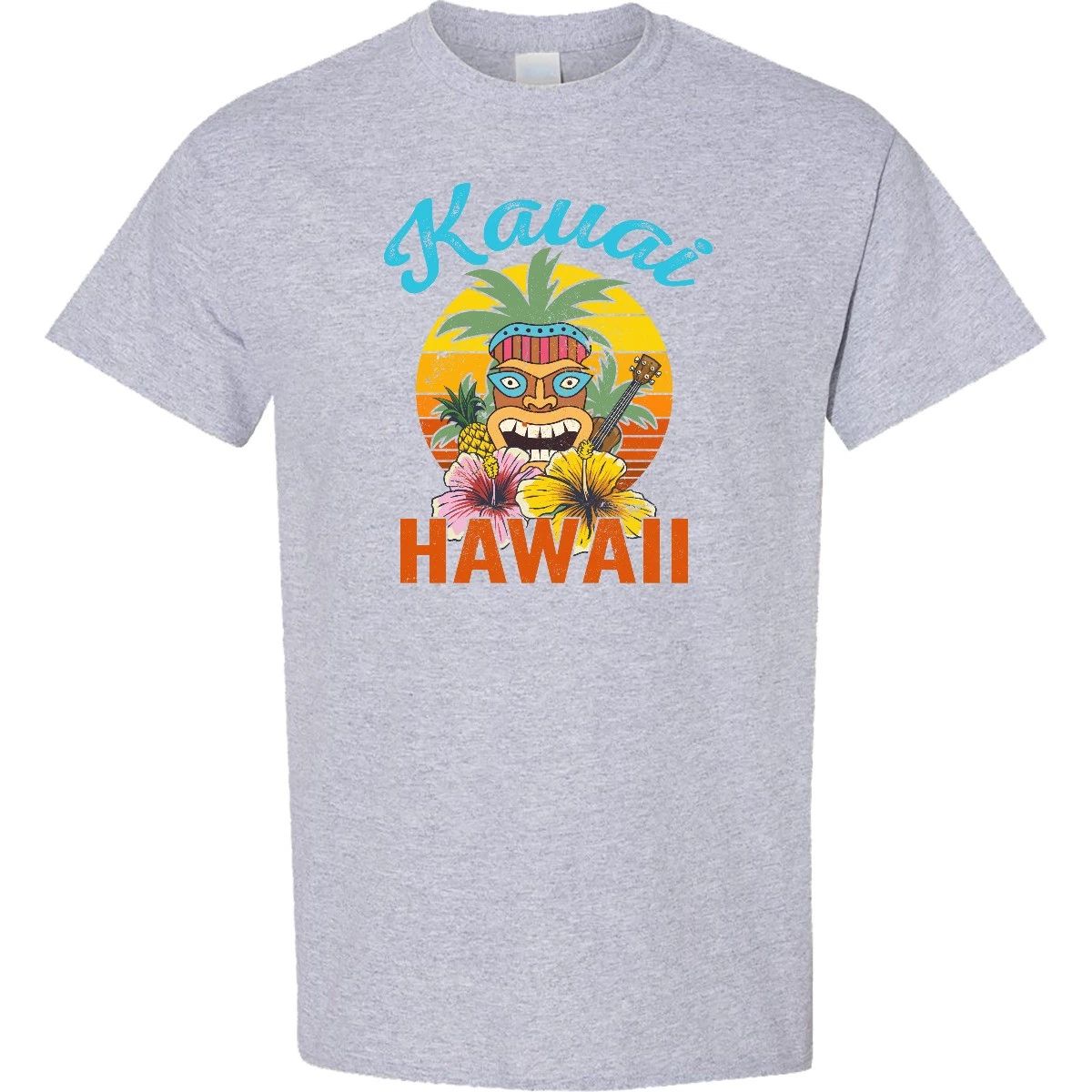 Inktastic Kauai Hawaii Vacation Tiki Hawaiian Travel Souvenir Luau Beach Unisex