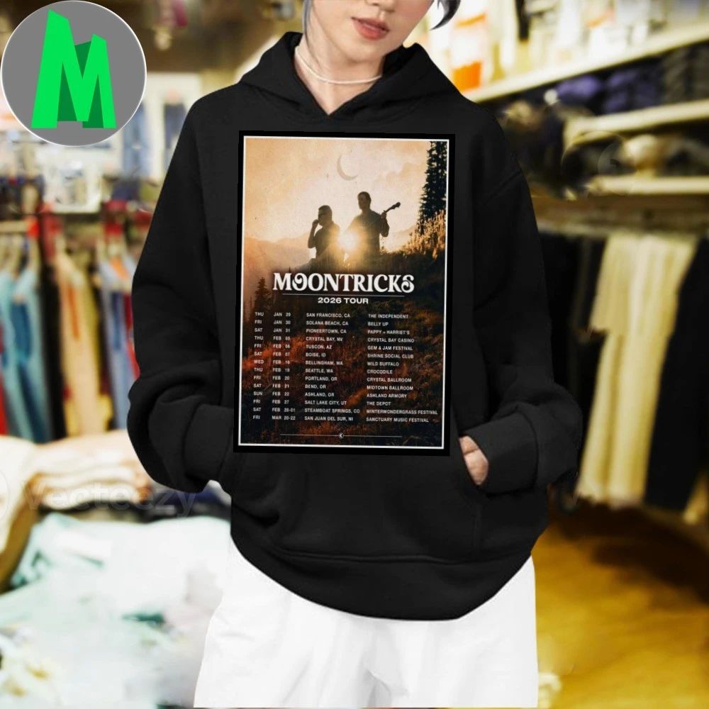 Moontricks Tour 2026 Poster Shirt Unisex