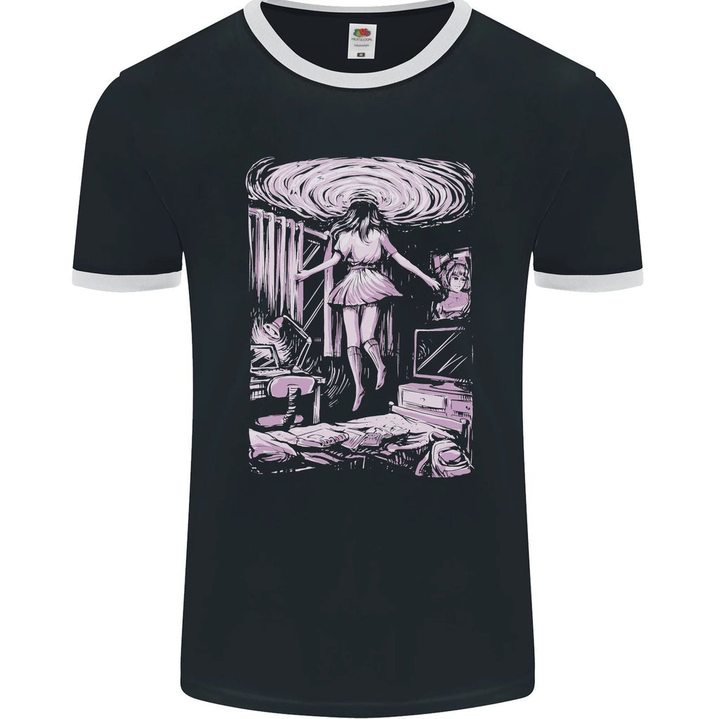 Multiverse 3rd Dimension SCI-FI Universe Mens Ringer FotL Unisex