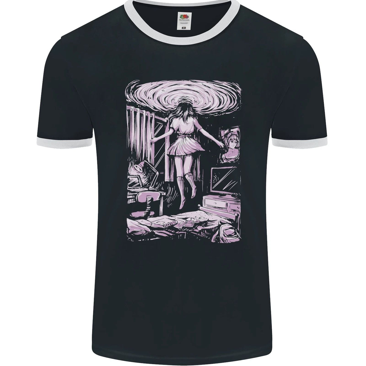 Multiverse 3rd Dimension SCI-FI Universe Mens Ringer FotL Unisex
