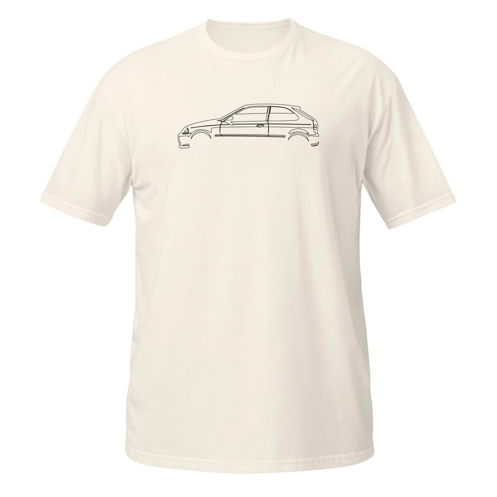Comfy For Honda Civic EX Coupe 1998 Car Lovers Birthday Gift Stylish Tee Unisex