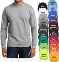 Mens Long Sleeve PnC NEW Quality Cotton/Poly 50/50 Sizes S, M, L, XL NEW Unisex