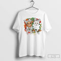 Classic Cow And Santa Ghost Christmas Wreath Unisex