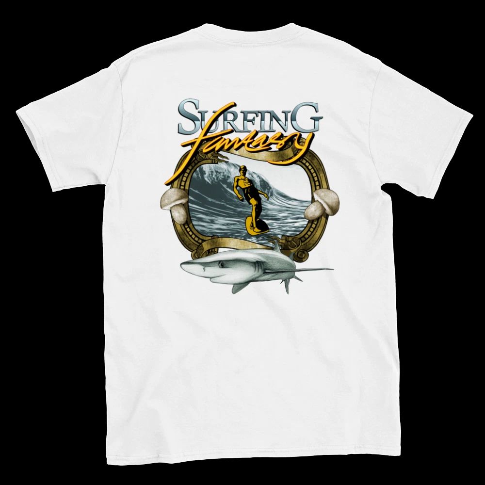 Surfing Fantasy - Back Print - Unisex Crewneck Unisex