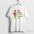Premium Grinch Christmas 2025 Rock Paper Scissors Throat Punch I Win T Shirts Unisex