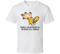 Homer And Spider Pig Cartoon Funny T Shirt Unisex