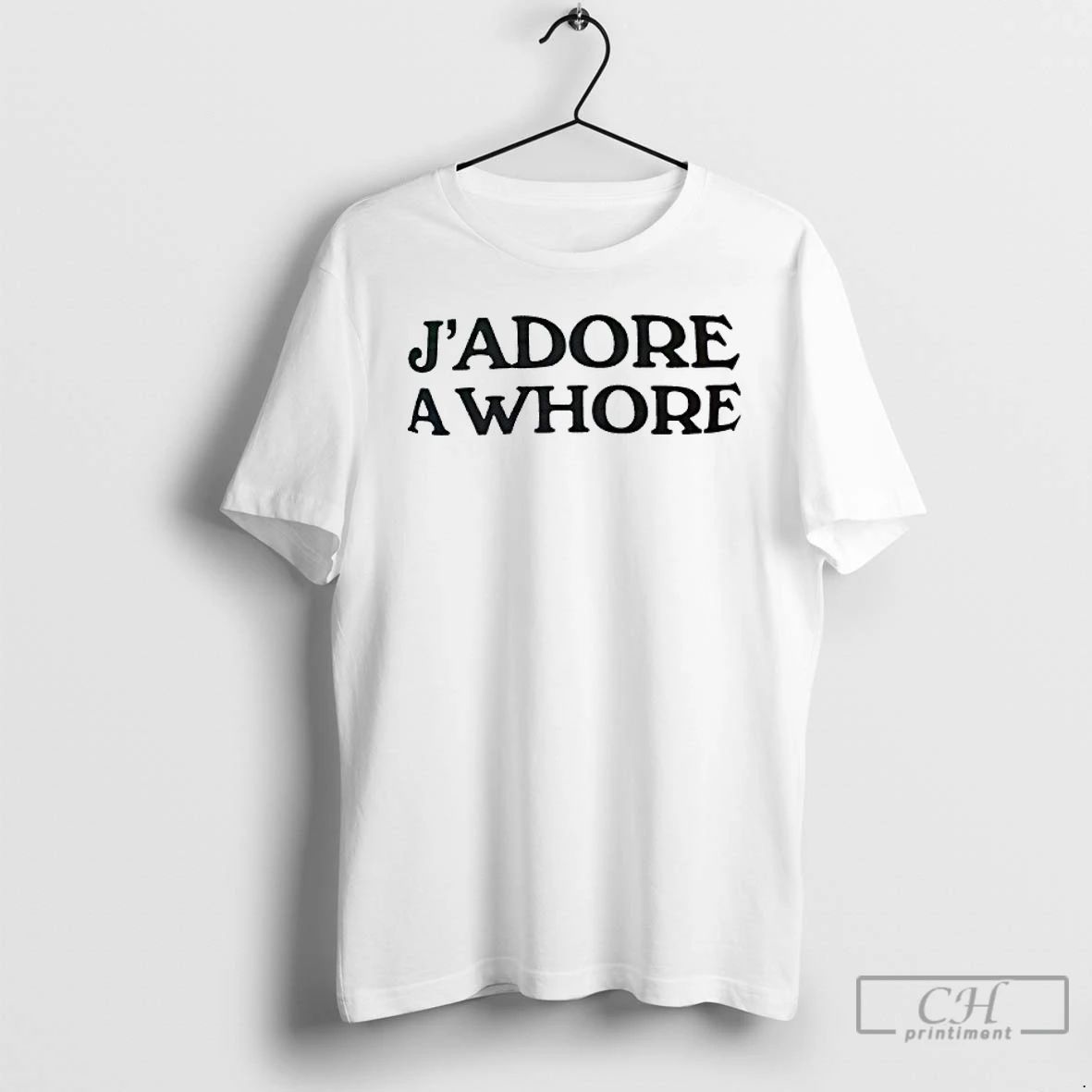 Classic Jadore A Whore T Shirts Unisex
