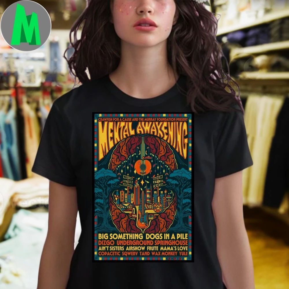 Original Mental Awakening Fest Atlanta Ga Mar Event 27-28 2026 Poster Shirt Unisex