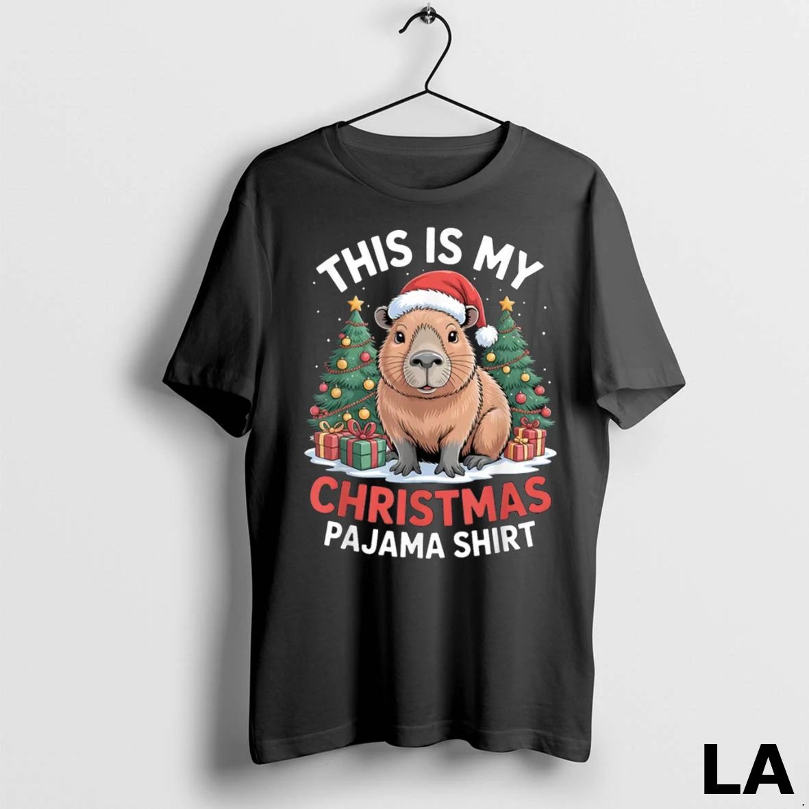 Original Capybara This Is My Christmas Pajama Unisex