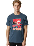 Dark-Side-Of-Space Mens Graphic Tee,100% Cotton,Casual Summer Wear Unisex