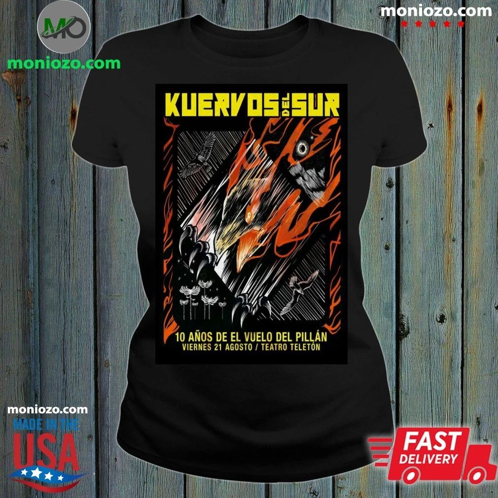 Kuervos Del Sur 8 21 2026 Santiago Chile Poster Shirt Unisex