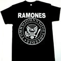 Ramones Distressed Punk Rock Shirt Vintage Band Graphic Tee Men’s Black Unisex