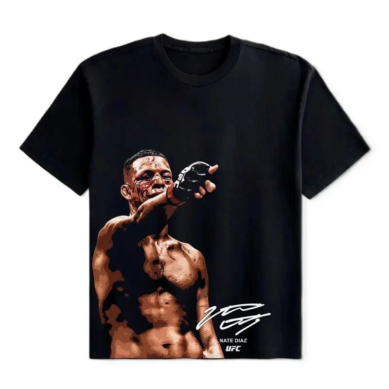 Nate Diaz UFC Fighters Tee, UFC Fighters T Shirt, Graphic Unisex