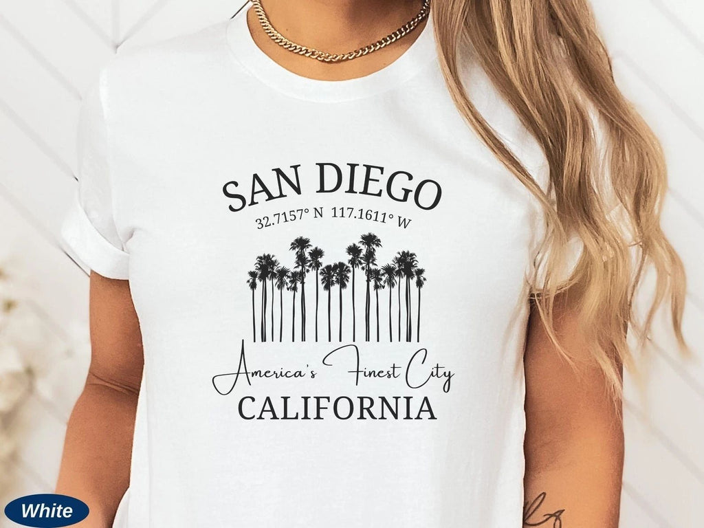 San Diego Shirt Travel Gift for California Trip Lover Souvenir Tee Unisex