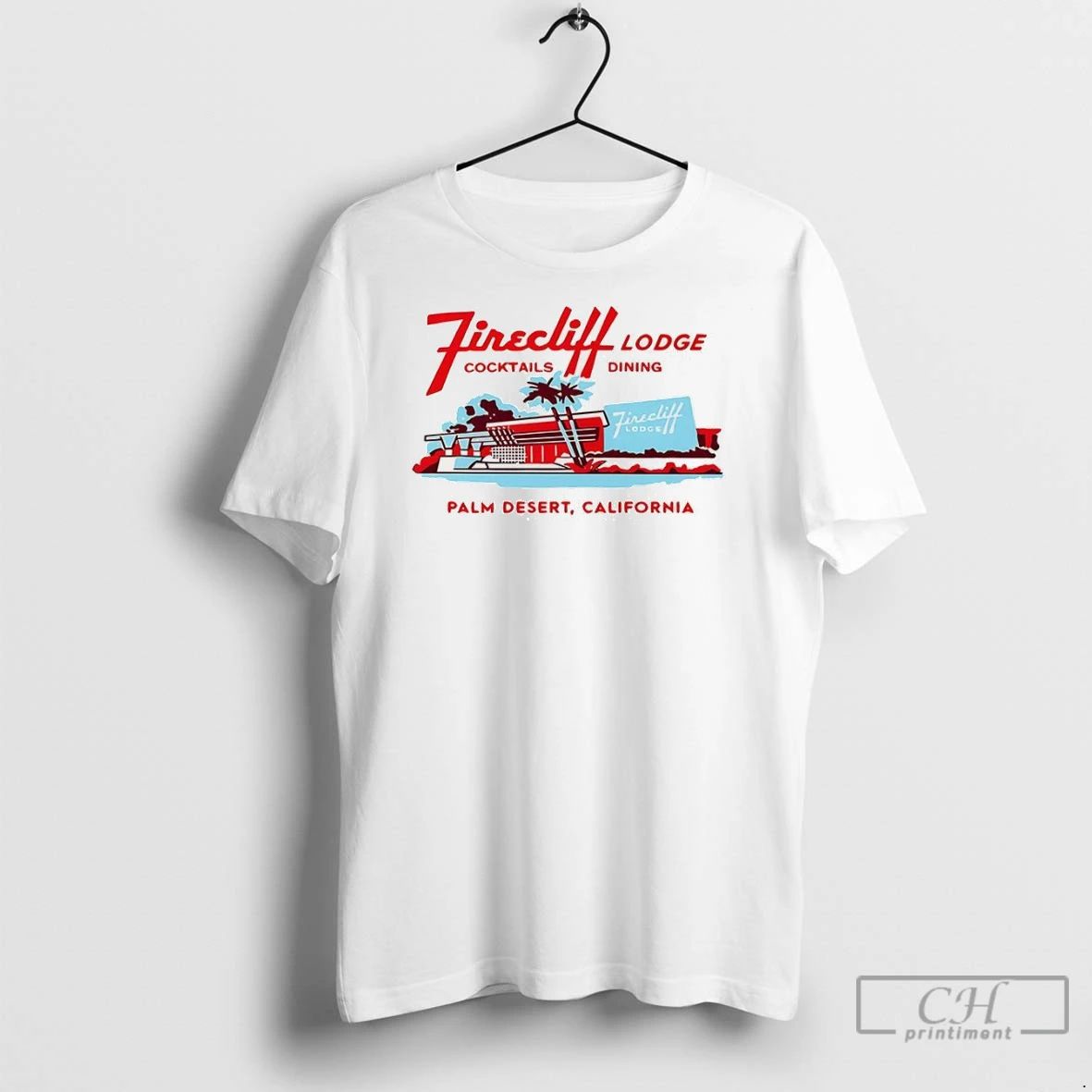 Premium Firecliff Lodge Hotel Vintage Greater Palm Springs California Unisex