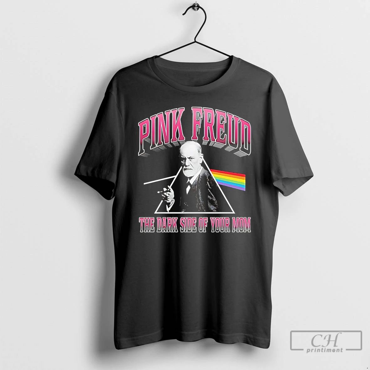 Premium Pink Freud The Dark Side Of Your Mom T Shirts Unisex