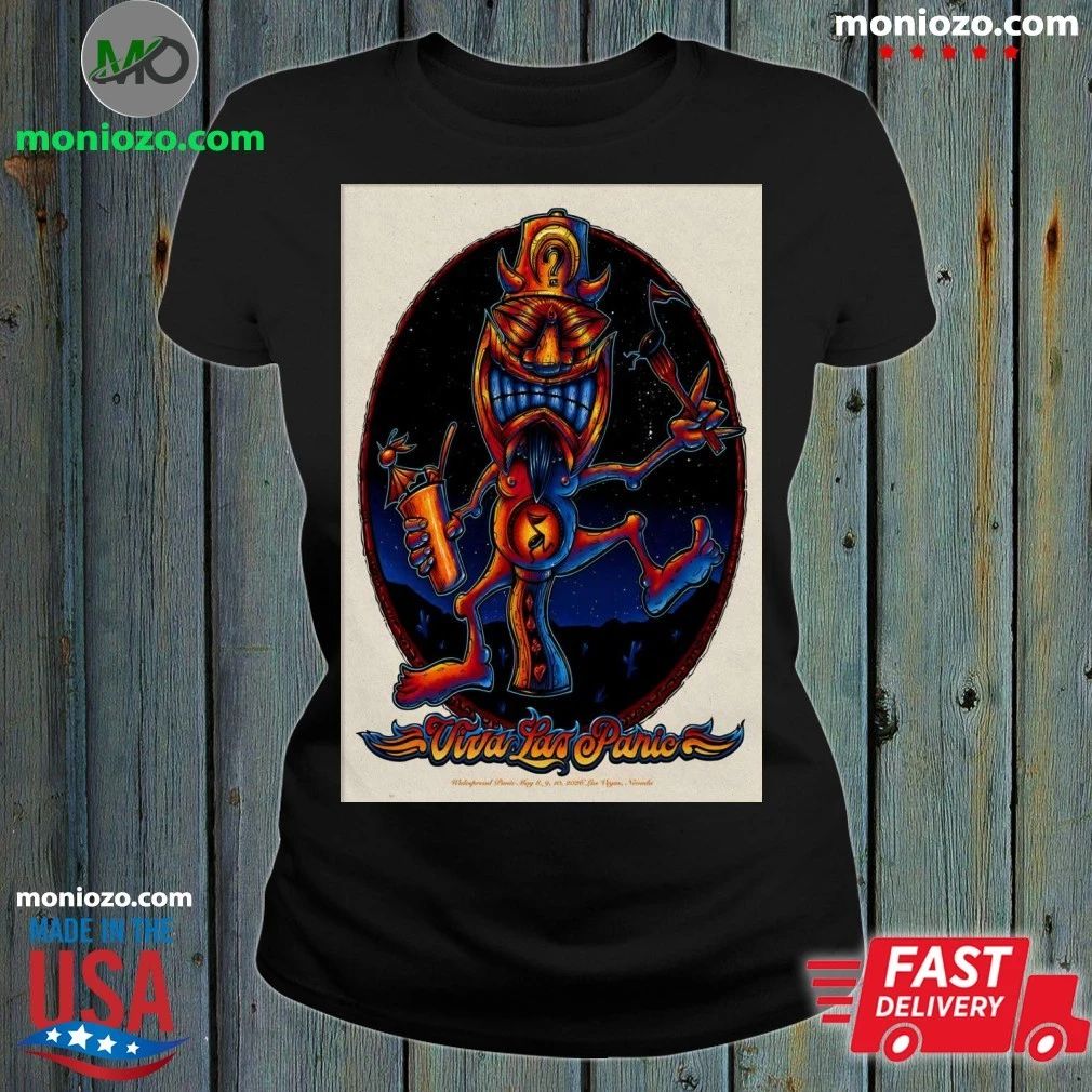 Original Widespread Panic May 8-10 2026 Virgin Hotels Las Vegas Shows Poster Shirt Unisex