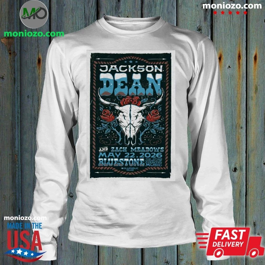 Jackson Dean concert Columbus, Bluestone, May 22, 2026 Poster Shirt Unisex