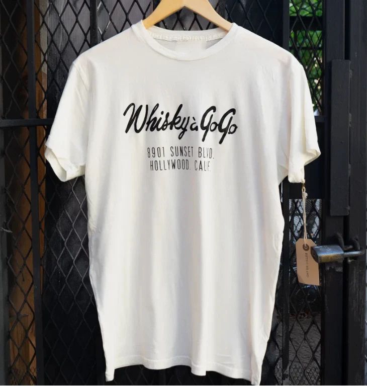 Whisky A Go Go White Men Unisex Tee Shirt Size S-5XL Unisex