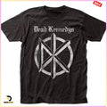 Dead Kennedys Distressed Logo T Shirt Men’s Punk Rock Music Band Tee Black Unisex