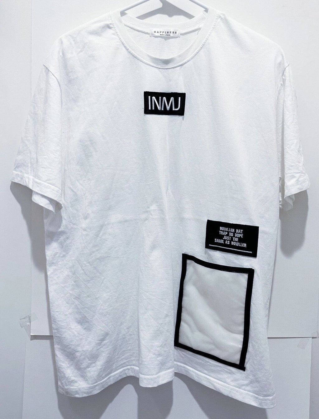 NEW Men's White Korea Stylish Short Sleeve Unisex