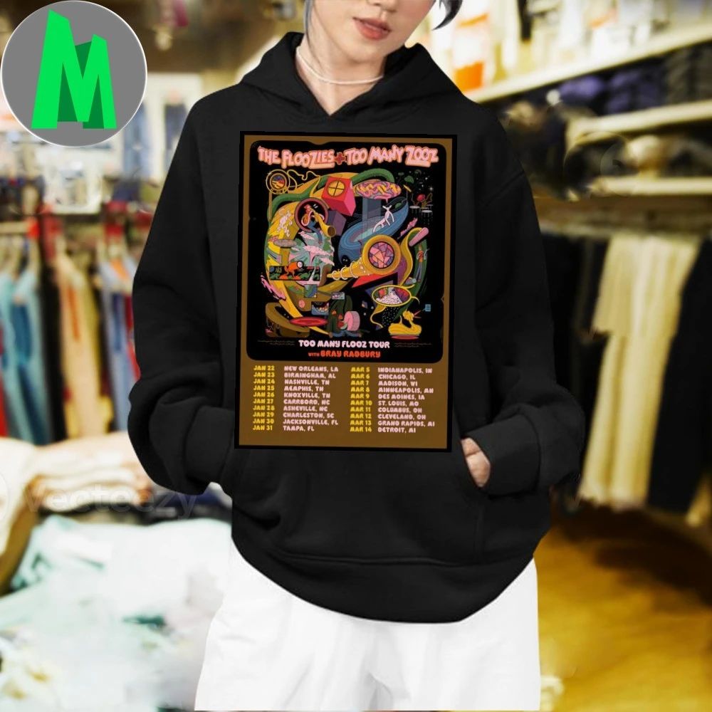 Original The Floozies Too Many Flooz Shows 2026 Poster Shirt Unisex