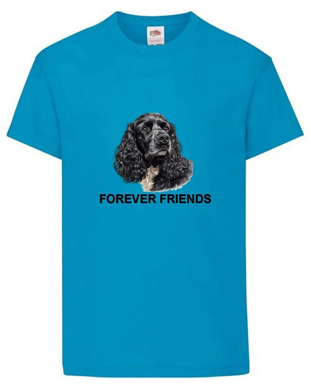 Cocker Spaniel Dog Friends Children's Teens T Shirt Various Colours And Sizes Unisex