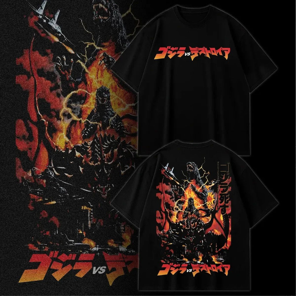 Godzilla vs Destoroyah Vintage Kaiju Graphic – Japanese Monster Movie Unisex