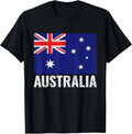 NEW LIMITED Australia Australian Flag Pride Vintage Gift DNA Patriotic Unisex