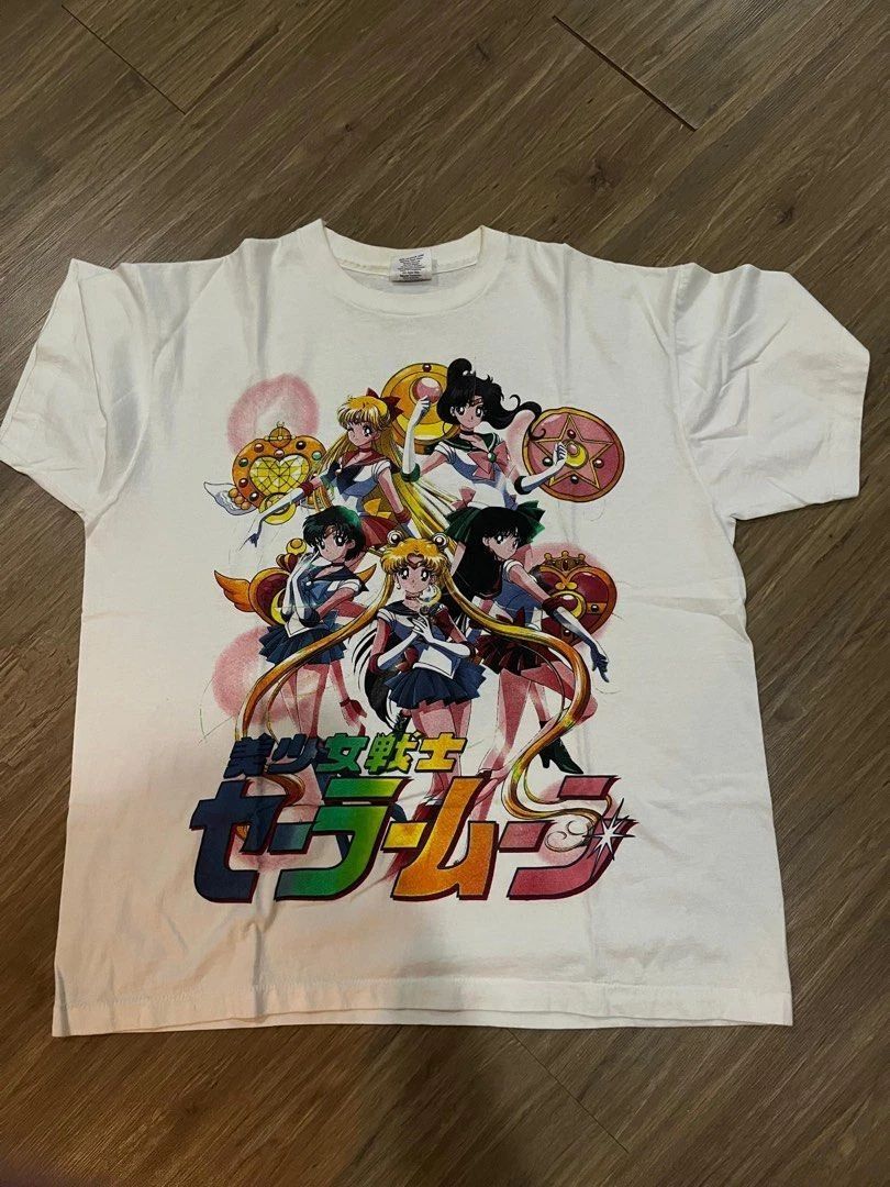 Sailor Moon Anime Short sleeve Tee classic style men women S-5XL QT971 Unisex