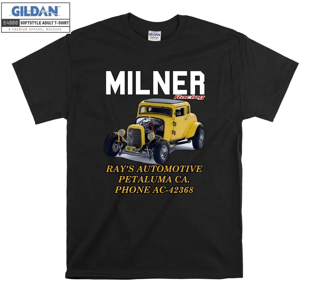 Graffiti Milner's '32 Deuce Coupe T shirt Men Women Unisex Tshirt 2158 Unisex