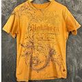 Streetwear x Y2K Modern Culture Distressed Grunge Graphic Large Orange Unisex