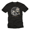 Vintage Motorcycle Mens with Tourist Trophy Biker - Mens Cafe Racer Unisex