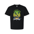Unisex Surfing With Sunset Palm Trees And Surfer Silhouette Graphic Beac Unisex