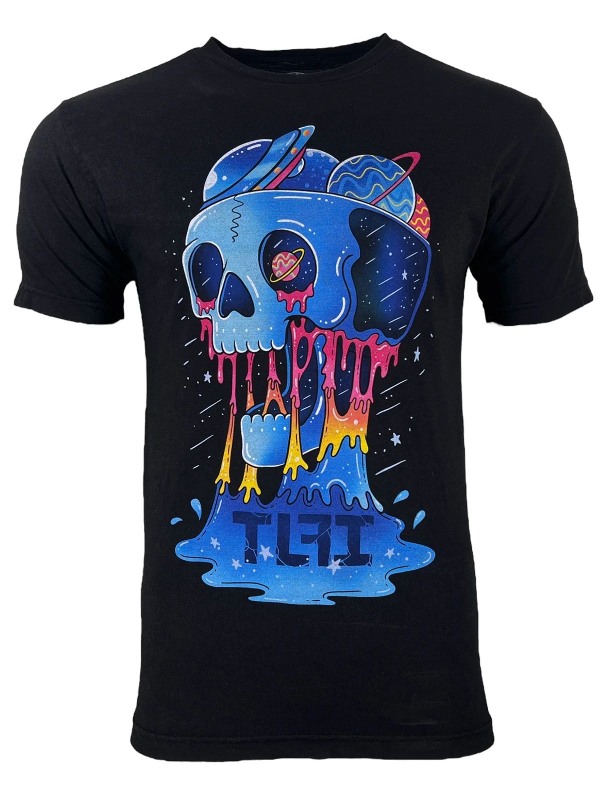 TLFI Men' Screaming Skull Regular Fit Crew neck S-4XL Unisex
