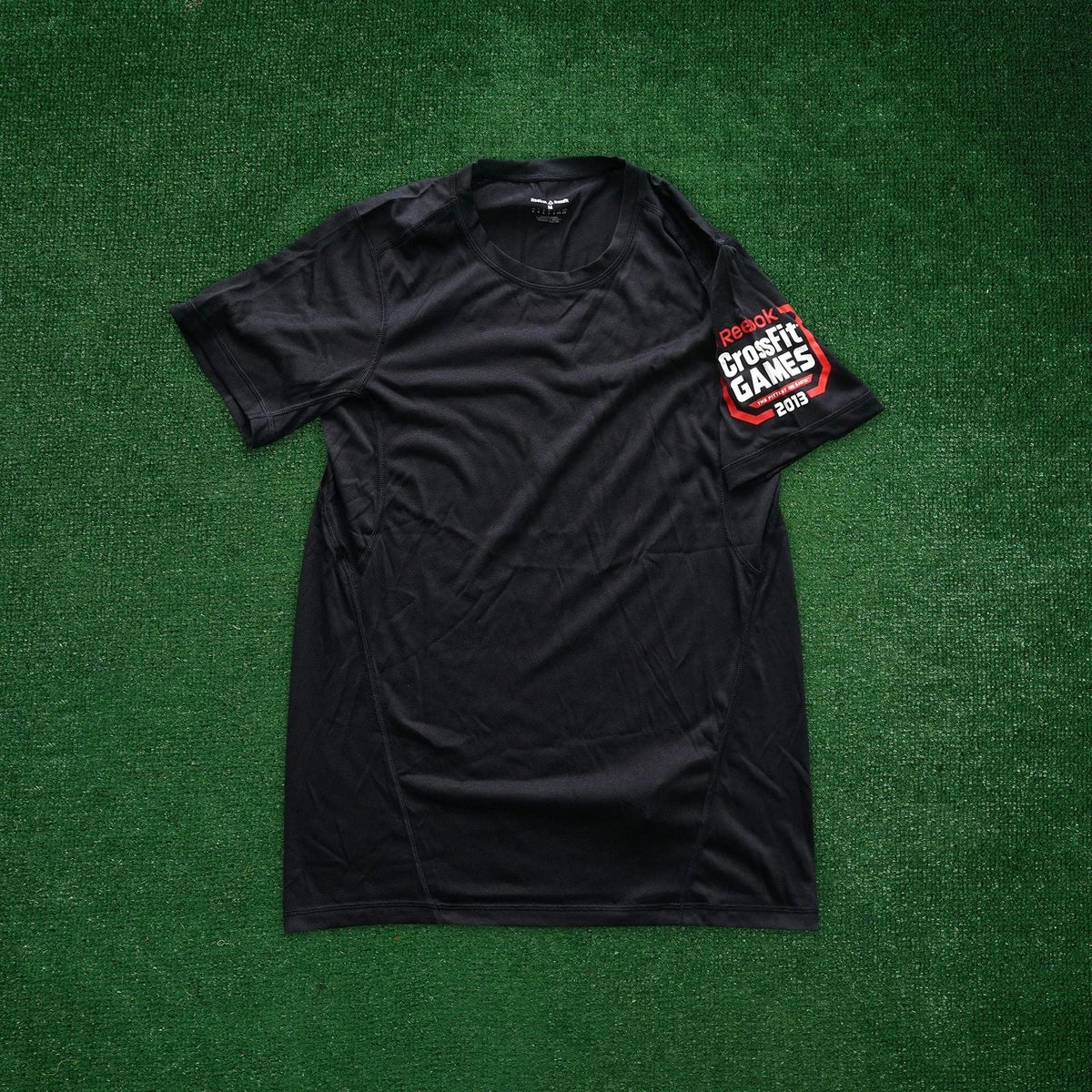Reebok 2013 Crossfit Games Official PlayDry Performance Men's (Black) Unisex