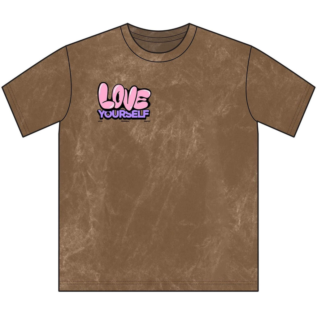 Love Yourself Tee | Brown Vintage Crewneck Unisex