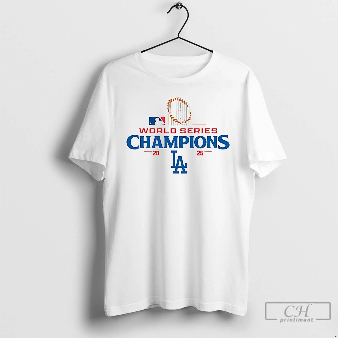 Premium Dodgers 2025 World Series Champions Players 2 Sided T Shirts Unisex