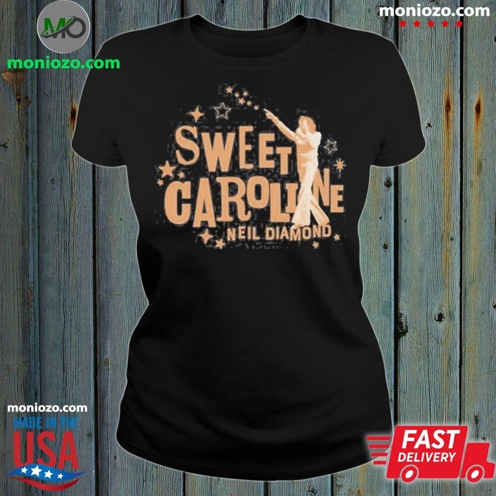 New Sweet Caroline Neil Diamond Shirt Unisex