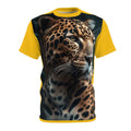 Leopard Edition Trendy Animal Print Shirt I Love Hunza | | Gold Color Unisex