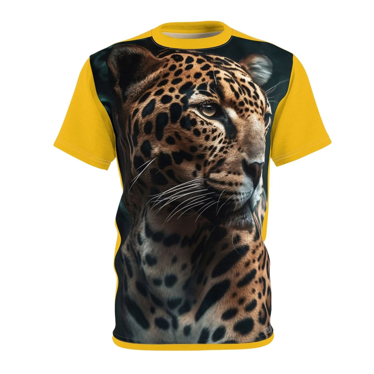 Leopard Edition Trendy Animal Print Shirt I Love Hunza | | Gold Color Unisex