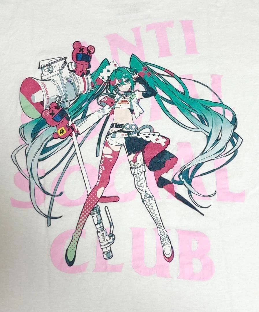 Vintage Assc Hatsune Miku 25SS Print NT082 FREE SHIPPING Unisex