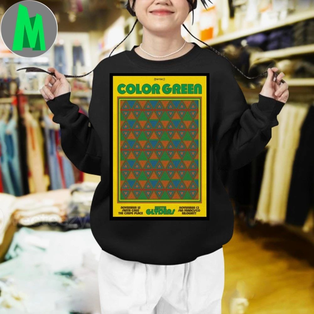 Color Green November 12-13 2025 California Poster Shirt Unisex