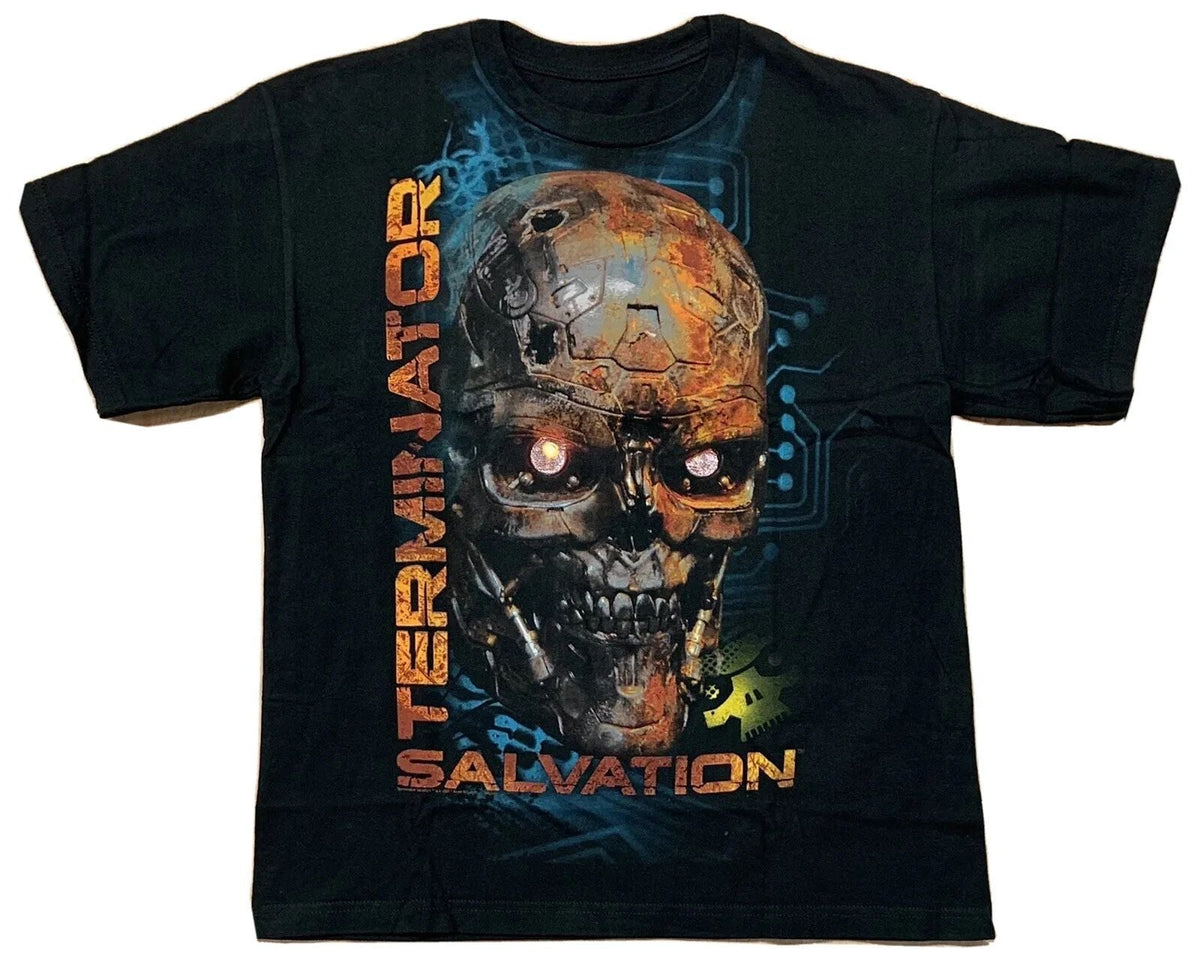 Terminator Salvation 1999 Movie Size Medium Black 100% Cotton RARE Unisex